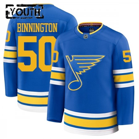 Lasten NHL St. Louis Blues Pelipaita 2025-26 Fanatics Premium Binnington Koti Jordan Sininen Lasten NHL St. Louis Blues Pelipaita 2025-26 Fanatics Premium Binnington Koti Jordan Sininen